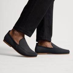 The Ravello Loafer - Stone Black