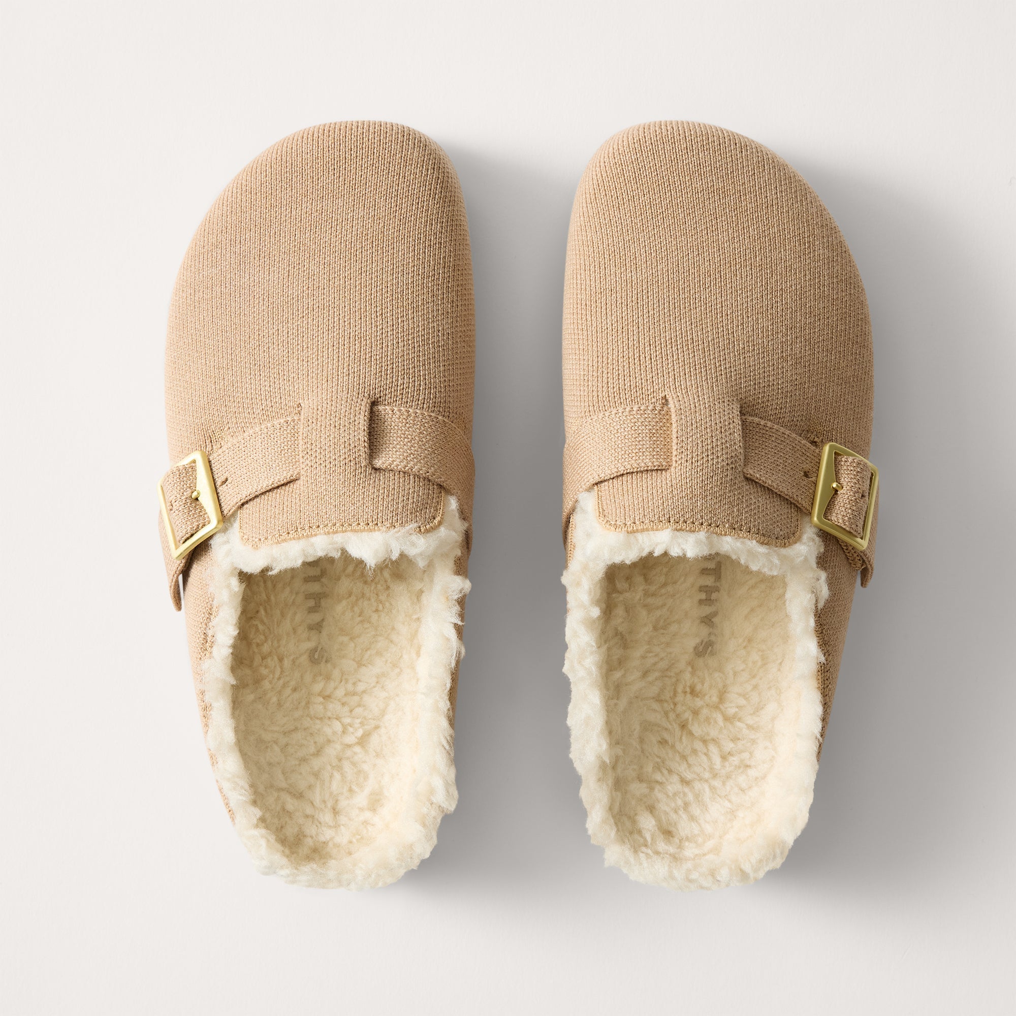 The Teddy Buckle Clog - Honey
