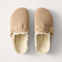 The Teddy Buckle Clog - Honey