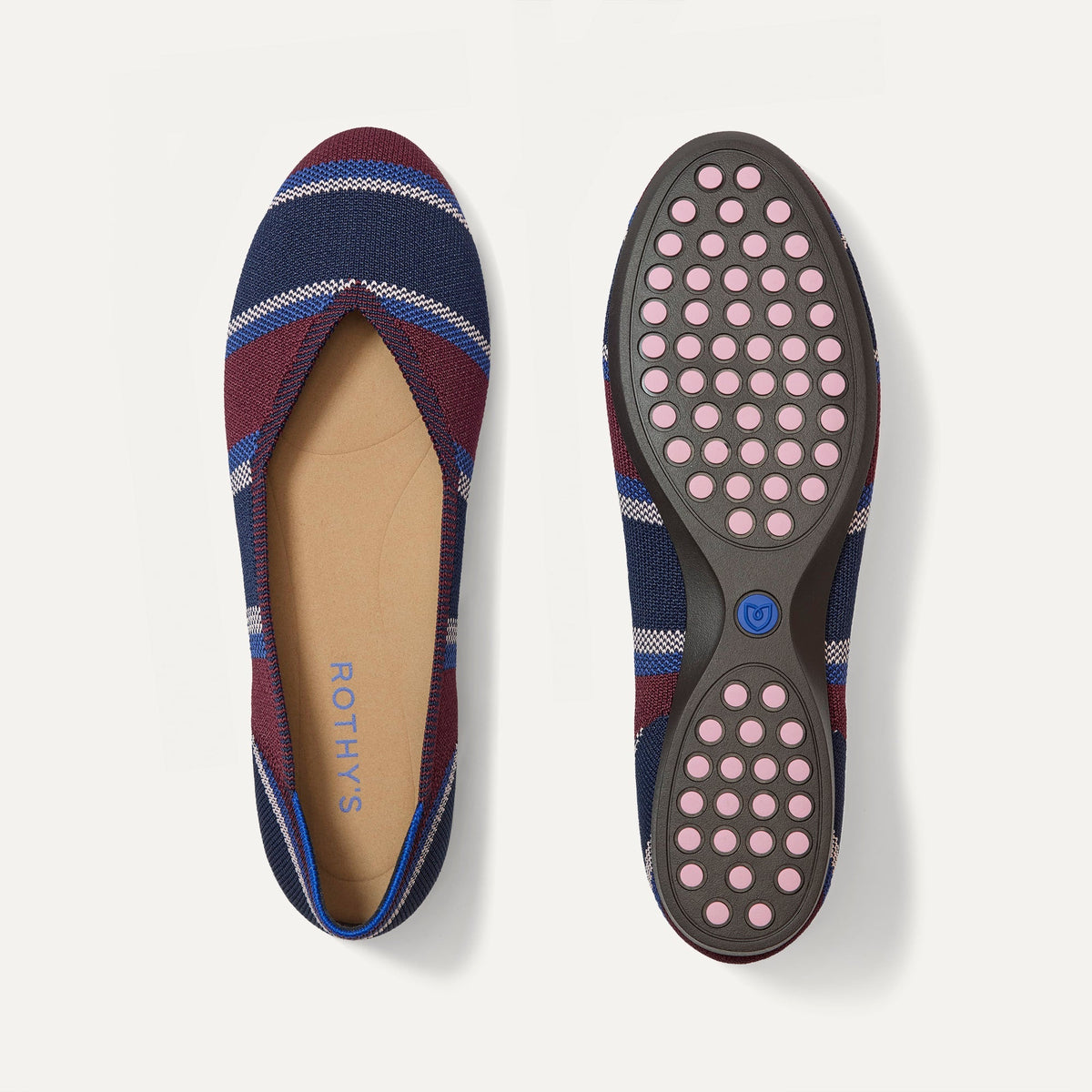 The Daily Flat - Fig Stripe