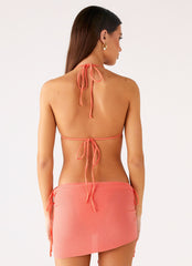 Cianna Hardware Sarong - Coral
