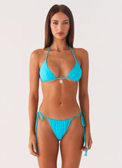 Saga Bikini Bottom - Turquoise Blue