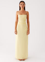 Selah Maxi Dress - Yellow