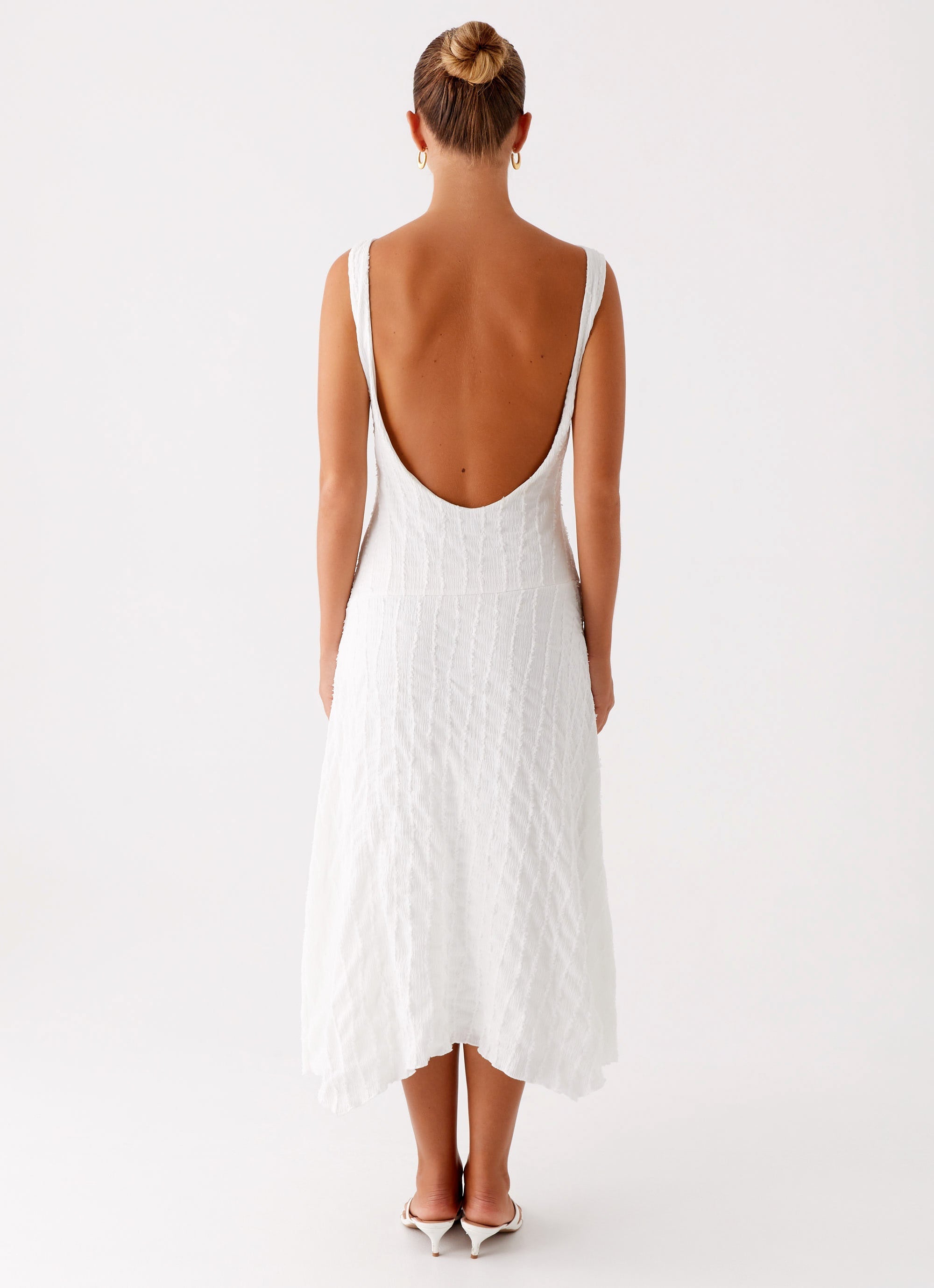 Sharni Midi Dress - Ivory